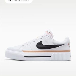 Nike-Court Legacy Lift Sneaker - Women's Size 9 brand new